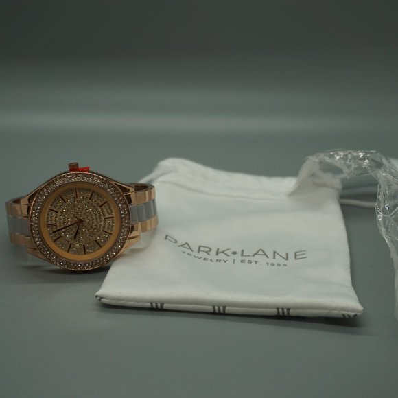 NEW Park Lane Jewelry BOSSBABE Open Cuff WATCH Hostess Excl. Rose Gold RETIRED - Picture 8 of 9